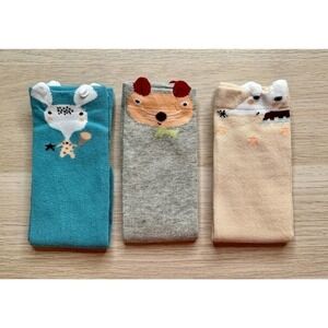Kids Tiny Alpaca Socks‎ Size Med 3pk